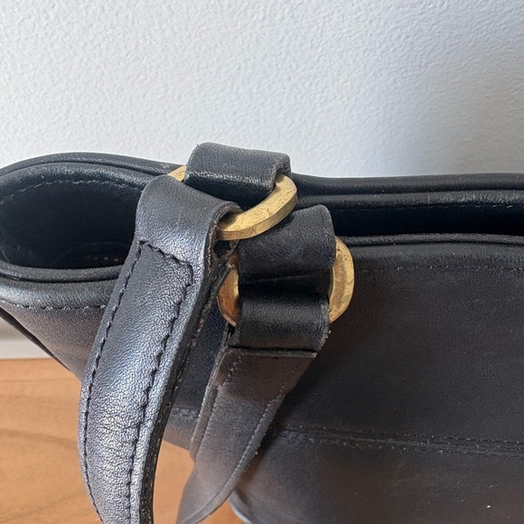 1998 Vintage COACH Tribeca Black No. 9098  Purse - Picture 9 of 16